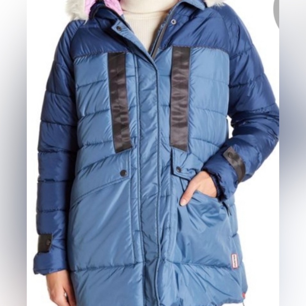 Hunter Astro Puffer SkiJacket Fur hood